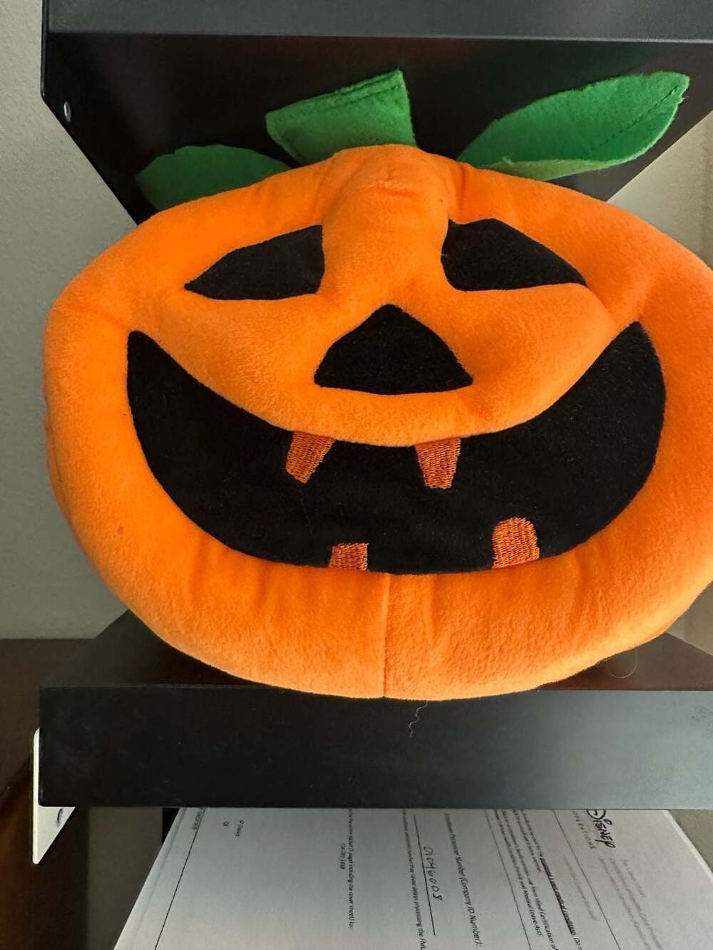 Disney Toy Factory Jack O Lantern Pumpkin 10.5 inch Plush